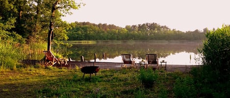 Urlaub direkt am See! ruhiger Seitenarm an der Mecklenburgischen Seenplatte