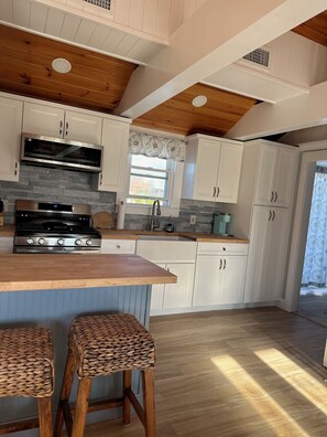 Newly renovated kitchen