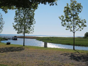 Baum, Natürliche Landschaft, Wasser, Natürlichen Umgebung, Gras, Bank, Fluss, Himmel, Wasserweg, Gehölz