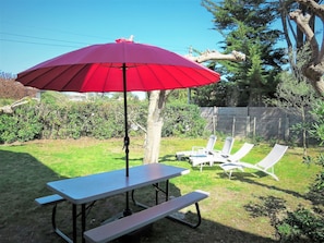 Plant, Sky, Umbrella, Light, Nature, Table, Shade, Tree, Botany, Outdoor Furniture