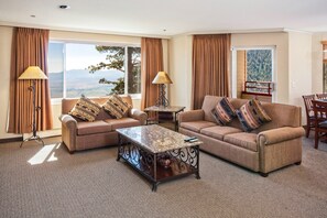 Welcome to our cozy and rustic condo by Heavenly!
