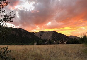 Fabulous sunset views are enjoyed year round