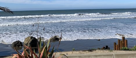 Beach Front with beach access