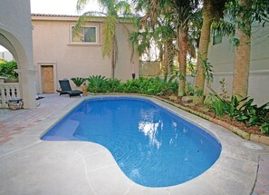 Courtyard pool
