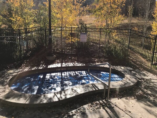 Hot Tub, out back door