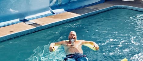 Just Relaxing in the pool