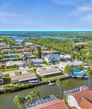 Waterway through the bayous and on to the Gulf of America. I love the wildlife,