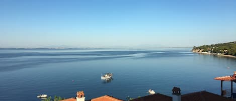 Traumhafter Blick von Terrasse Obergeschoss