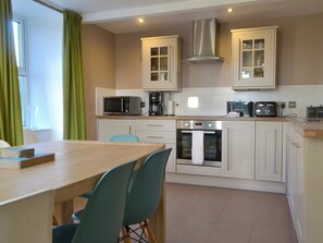 Modern fitted kitchen and dining area | Burnside, Dornoch, near Tain