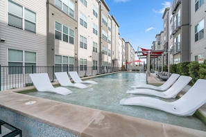 Take a dip in the community pool