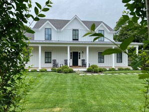 View of front porch 