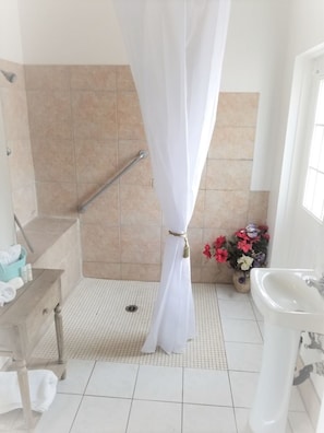 big walk in shower