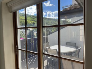 All Penthouses have a balcony seating with view to the mountain!