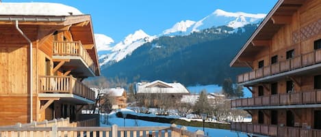 Schnee, Winter, Berg, Gebirge, Eigentum, Resort, Alpen, \"Stadt, Himmel, Bergstation