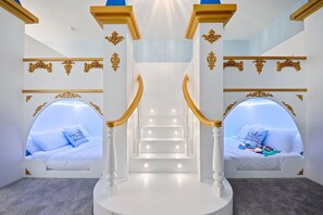 Amazing Princess room with Four Full Beds