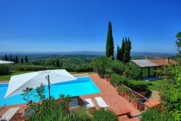 Garden, Outdoor, Pool, Scenic View, Summer