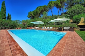 Garden, Outdoor, Pool, Summer