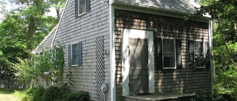 Salt Box Cottage with windowed porch