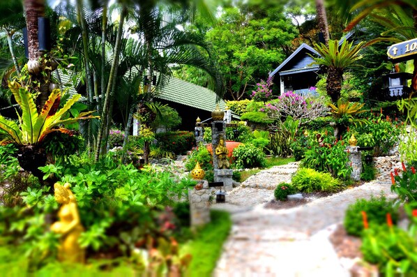 Jardines del alojamiento