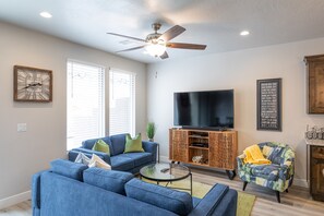 Family Room - Watch your favorite show and relax in the Living Room after a long day of adventures.