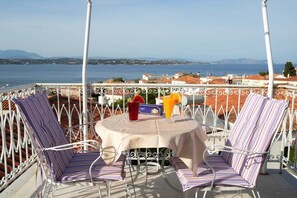 Private balcony of the room