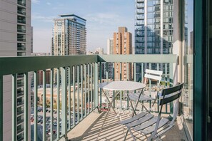 Enjoy some fresh air on your private balcony