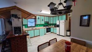 Kitchen - Tiki Bar - Dining Area