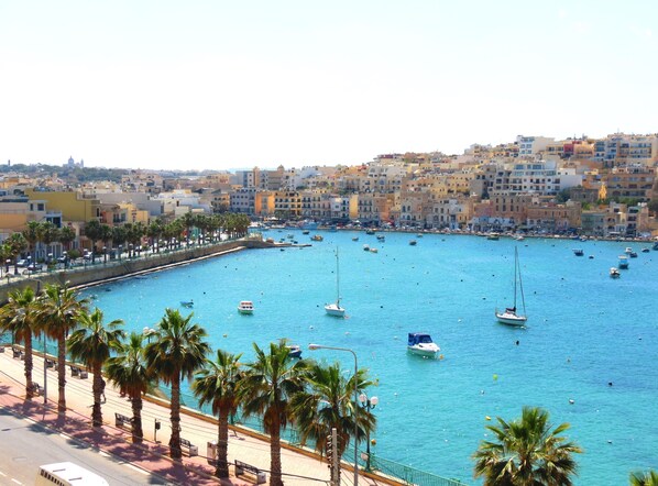 Marsascala promenade - close to the property