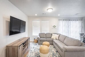 Family Room Side View - Watch your favorite show and relax in the Living Room after a long day of adventures.