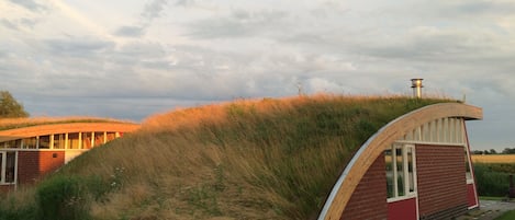 Heerlijk vakantiehuis met een grasdak