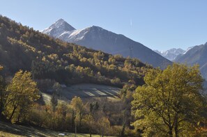 Vue du chemin de la grange