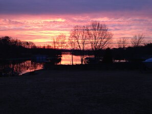 Early morning sunrise! Your view as you wake up in the morning.