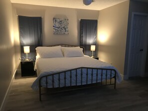 King Size Bed in  Master bedroom