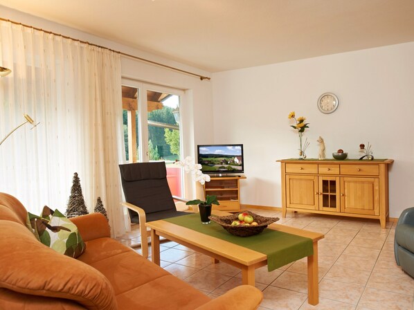 Ferienwohnung "Landblick", 87 qm, 2 Schlafzimmer, max. 4 Personen