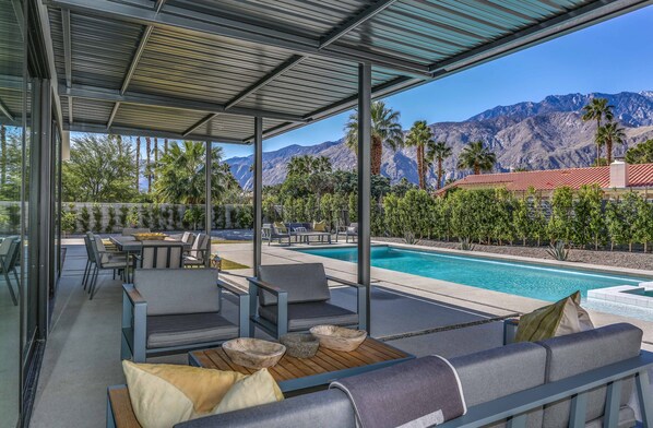 Covered Patio Seating and Dining