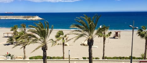 Vue sur la plage/l’océan