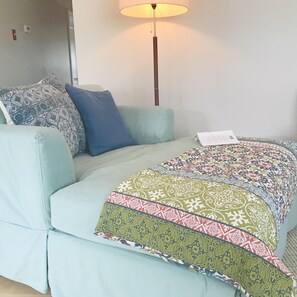 A chaise lounge so big and comfy, you'll never want to leave. 