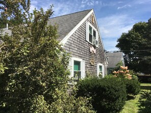 House view from the parking lot