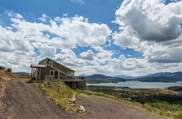 Highest house on the hill overlooking Silverthorne & Lake Dillon