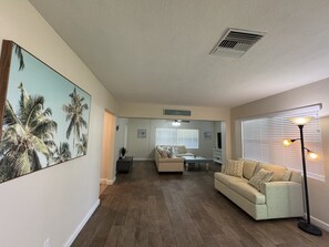 View of living area
