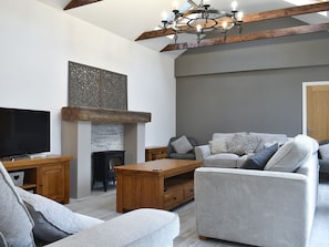 Thoughtfully furnished living area | The Cottage, Bewdley, near Kidderminster