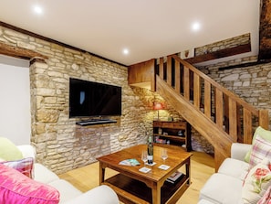 Welcoming living area | Kilcot Coach House, Lower Kilcot, near Wotton-under-Edge
