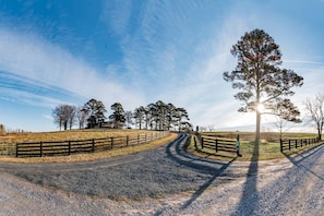 Located 20 minutes outside the city of Lynchburg.