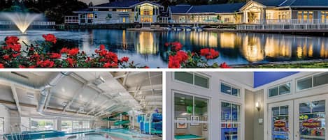 Waterside property with plenty of resort amenities