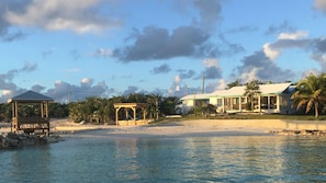 View of the main beach