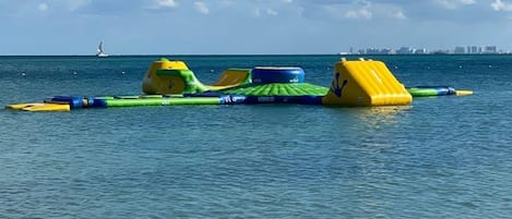 water park in the ocean