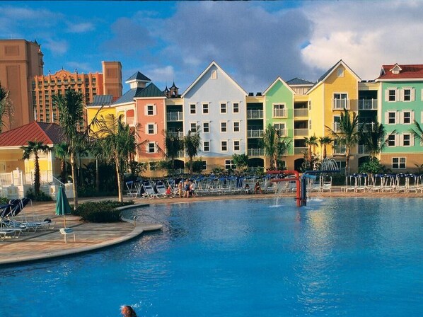 Harborside II Resort Pool - Serene Bahamian Tranquily