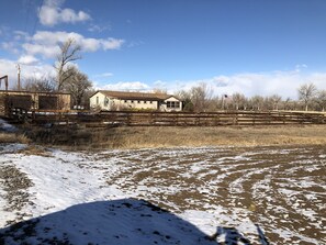 Looking from the south