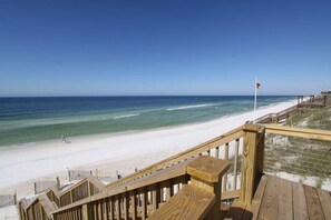 View to the West From Your Private Beach Stairs