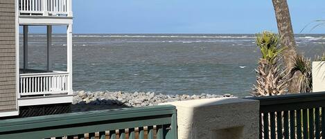 Ocean view from back deck